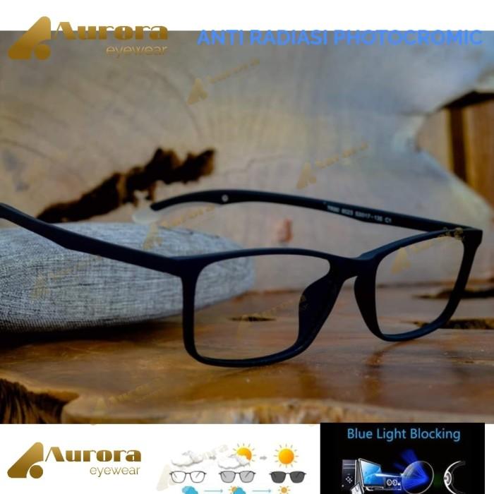 Gambar kacamata baca pria plus minus antiradiasi progresif premium - Hitam, Anti radiasi dari Aurora eyewear undefined Tokopedia