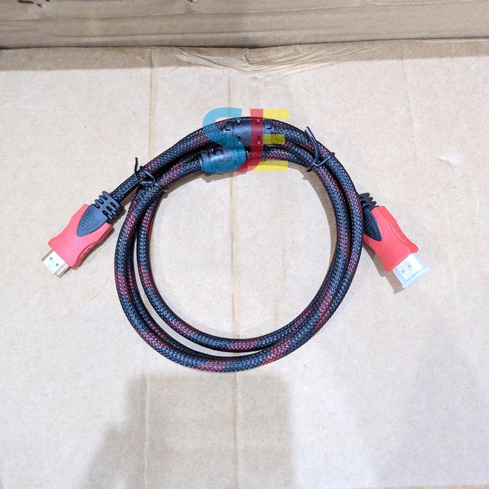 Gambar Kabel HDMI To HDMI 1,5m, 3m, 5m - 1,5M dari Sumber Jaya Elektronik Mojosari undefined Tokopedia