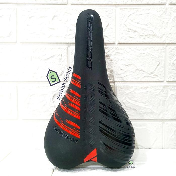 Gambar SADEL JOK UNIVERSAL TEMPAT DUDUK SEPEDA SADDLE BMX MTB MINI LIPAT FOLDING SELLY SPORTY EMPUK TEBAL - FIRE 1 MERAH dari SERBAH SERBIE undefined Tokopedia