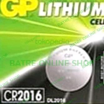 Gambar GP CR2016 3V LITHIUM CELL 1PCS BATERAI BATRE LITHIUM CELL 3V CR2016 GP dari BATRE ONLINE SHOP undefined Tokopedia