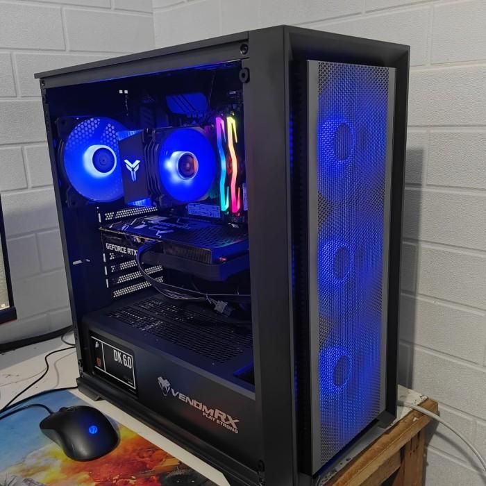 Jual PC Render Gaming Ryzen 5700X Rtx 3070| 16gb 512gb Nvme