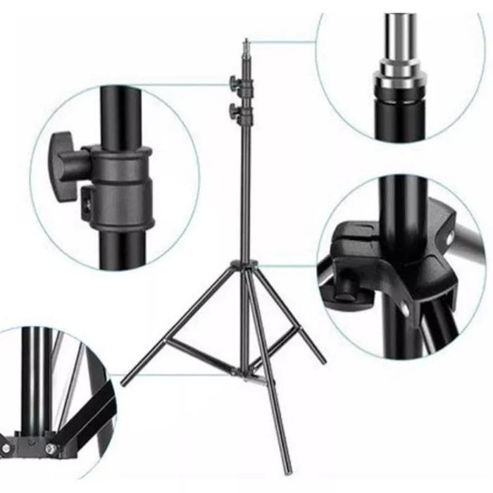 Gambar MB - Stand Speaker Tripod Speaker Monitor Untuk Speaker aktif Pasif - Tripod HP 2M dari majubersama888 undefined Tokopedia