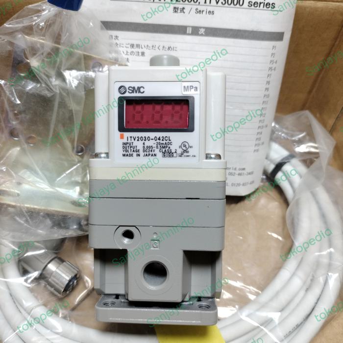 Gambar Electro pneumatic regulator SMC ITV2030-042CL dari Sanjaya tehnindo undefined Tokopedia