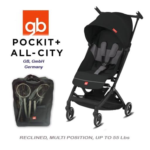 Gambar Stroller GB Pockit+ All City - Hitam dari Ochababy undefined Tokopedia