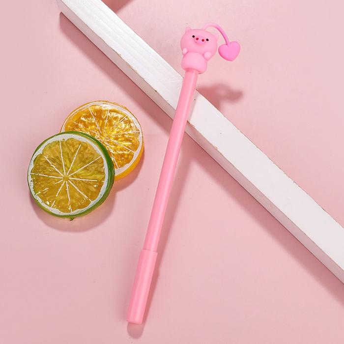 Gambar LBT Pena Gel Karakter Hewan Desain Lucu Pulpen Gel Alat Tulis Sekolah - PIGGY dari Lapak Barang Terlengkap undefined Tokopedia