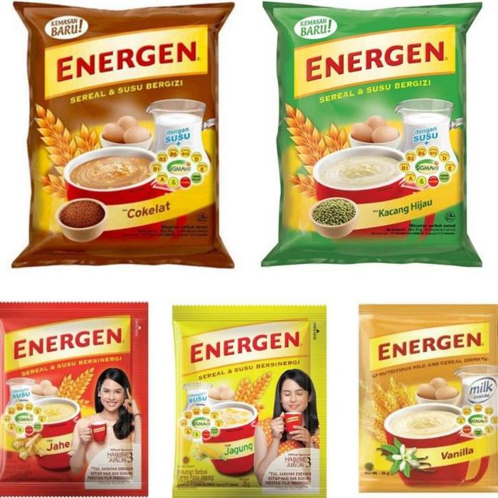 Gambar ENERGEN Sereal & Susu Bersinergi isi 10 sachet - Cokelat dari XiXi Mart Surabaya undefined Tokopedia