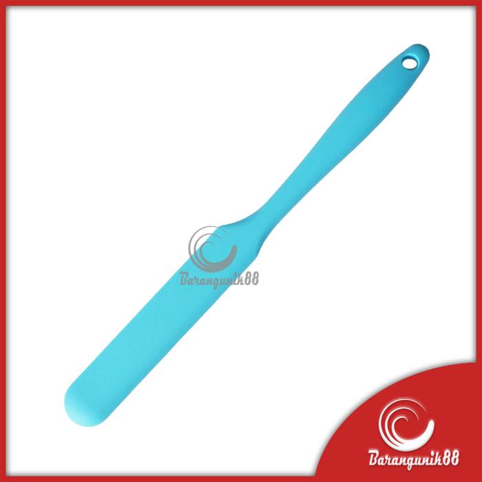 Gambar Spatula Krim Mentega Butter Cream Jam Silicone Spatula Scrapper - Biru, Spatula Krim dari BarangUnik88 undefined 5 Tokopedia