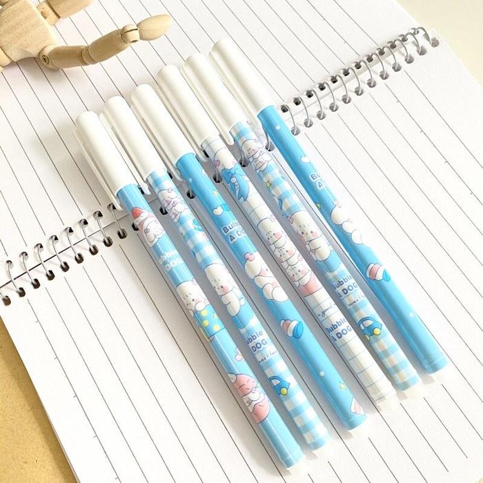 Gambar 6pcs Pulpen Bisa Dihapus Erasable Pen Grosir Murah Jakarta Alat Tulis - EP - Blue Dog, Set 6pcs dari Vicias undefined Tokopedia