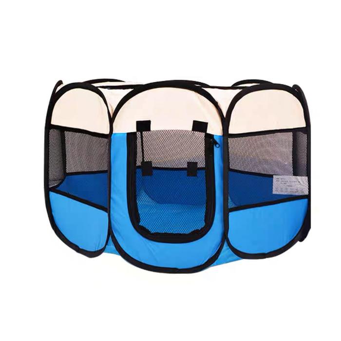 Gambar Kandang Lipat Portable - Kandang Kucing Besar- Rumah Kucing Untuk Mel - Biru, S dari Pawsitive Official undefined Tokopedia