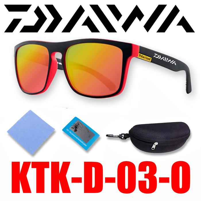 Gambar Kacamata Daiwa Polarized Pancing Sepeda Berburu dan Olahraga Outdoor - Orange dari Timor Gear ID undefined Tokopedia