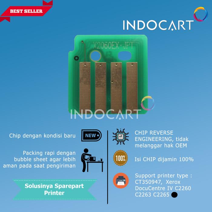 Gambar Chip CT350947 CT350948 CT350949 CT350950-Xerox DocuCentre IV C2260 C2263 C2265-53K7-Drum - Hitam dari IndoCart HM2 Kota Administrasi Jakarta Pusat Tokopedia