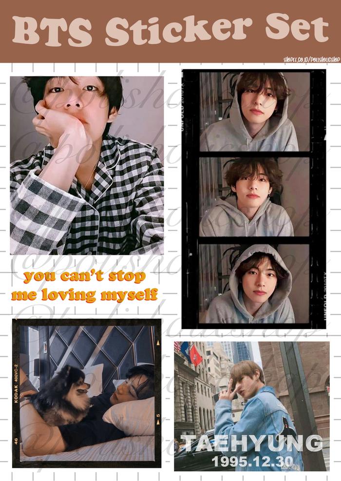 Gambar [READY] BTS Aesthetic Boyfriend Material Deco Tumblr Sticker Case dari Spring Snow Studio undefined 4 Tokopedia