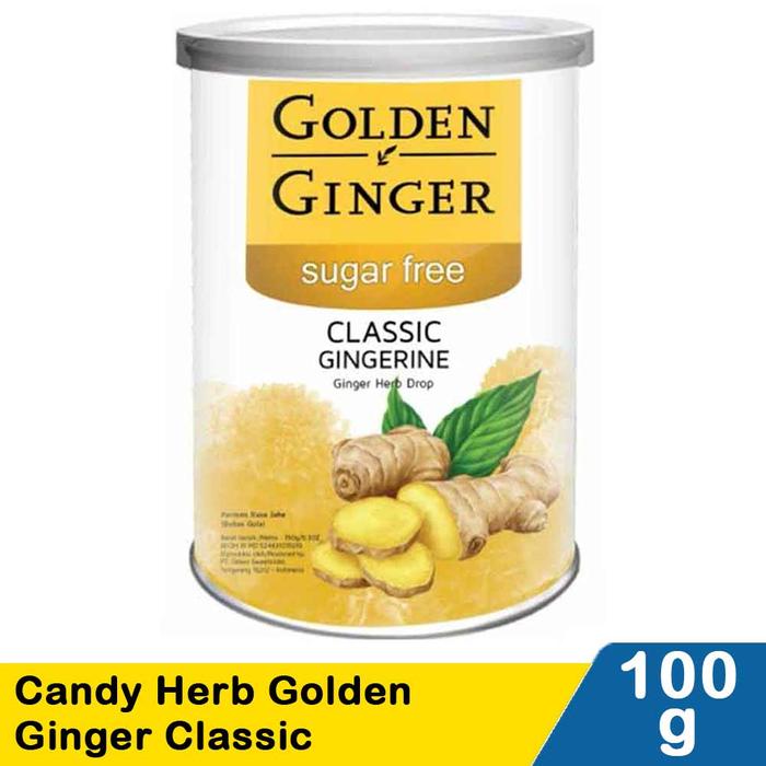 Gambar Golden Ginger Candy Sugar Free Kaleng 100gr - Coffe dari zigzagmart undefined Tokopedia