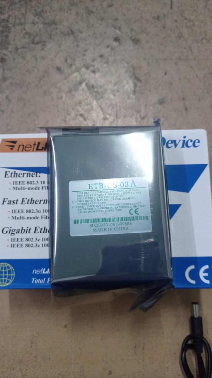 Gambar Media Converter Fo Fiber Optic Netlink HTB GS 03 A/B Gigabit SC to Lan - HTB A - Adp dari Mediatama Komputer_NEW undefined Tokopedia