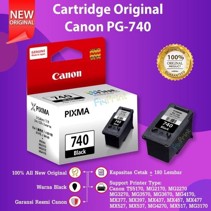 Gambar Cartridge Tinta Canon CL741 CL-741 Printer TS5170 MG2170 MG2270 MG3170 - PG740 BLACK dari FixPrint Indonesia undefined Tokopedia