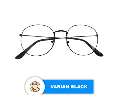 Gambar Kacamata Sunglasess Frame Besi Warna Anti Radiasi Fashion Pria Wanita - Black dari Recipe Kitchen undefined Tokopedia