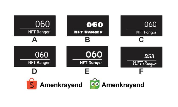 Gambar Nomor Rumah LED Neon Box Akrilik Papan Nama Akrilik LED - MOTIF 1, 10x20 dari Arayy Collection undefined Tokopedia