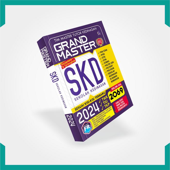 Gambar Buku SKD Sekolah Kedinasan Grand Master Tes Masuk Kedinasan 2024 - SKD 2024 dari Kompas Ilmu Yogyakarta undefined Tokopedia