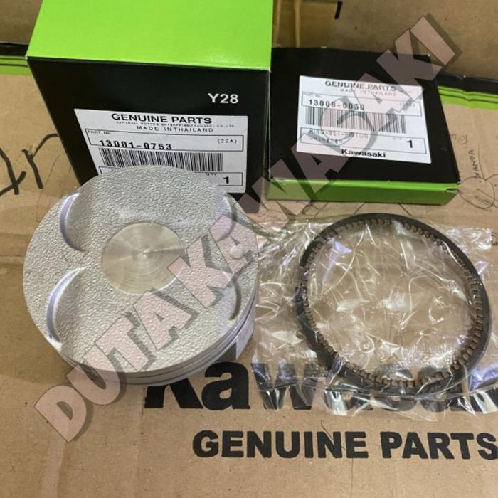 Gambar PISTON DAN RING PISTON SEHER SET NINJA RR MONO 250 SL ORIGINAL - SET dari DUTA KAWASAKI undefined Tokopedia