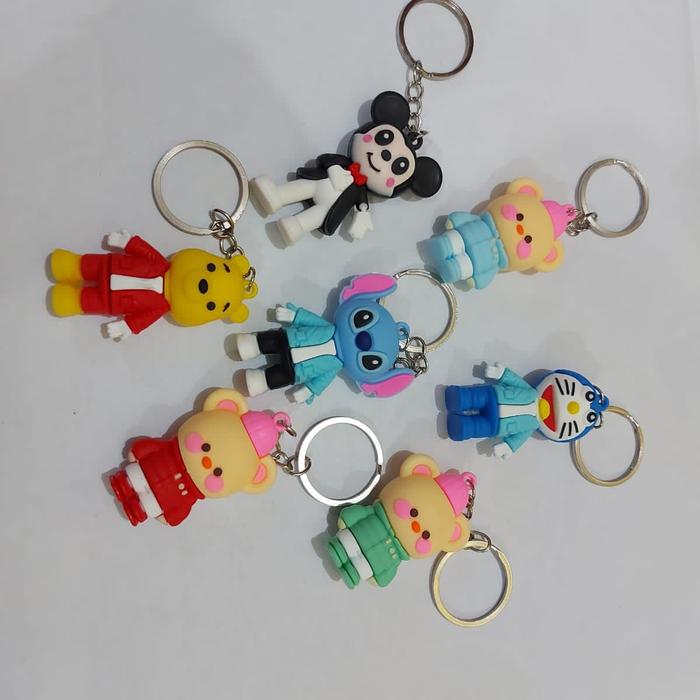 Gambar gantungan kunci premium 3D fashion - cowok dari maju TCV undefined Tokopedia