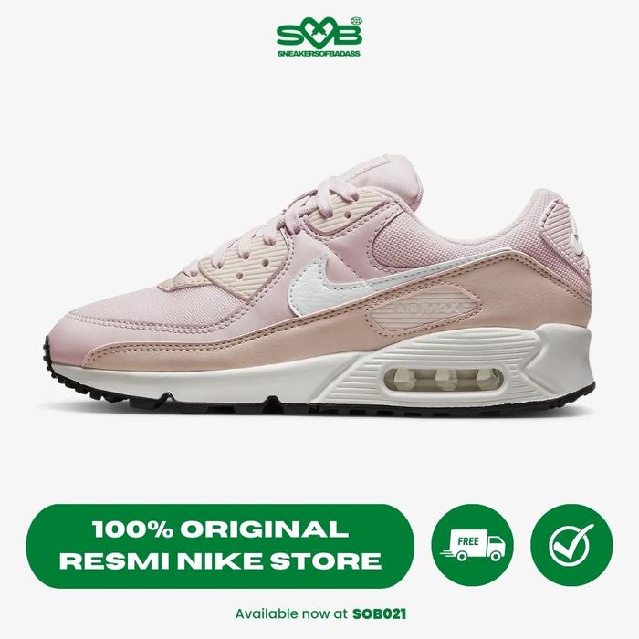 Jual Sepatu Sneakers Nike Women Air Max 90 Barely Rose DH8010