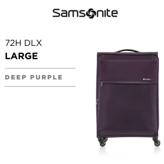 Jual Samsonite 72H DLX Koper Softcase Large 29 inch Deep Purple