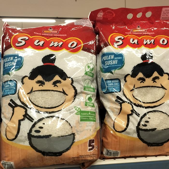 Gambar Sumo Rice 5kg |Beras Sumo (pack merah) dari Kios Zaidan ttk undefined Tokopedia