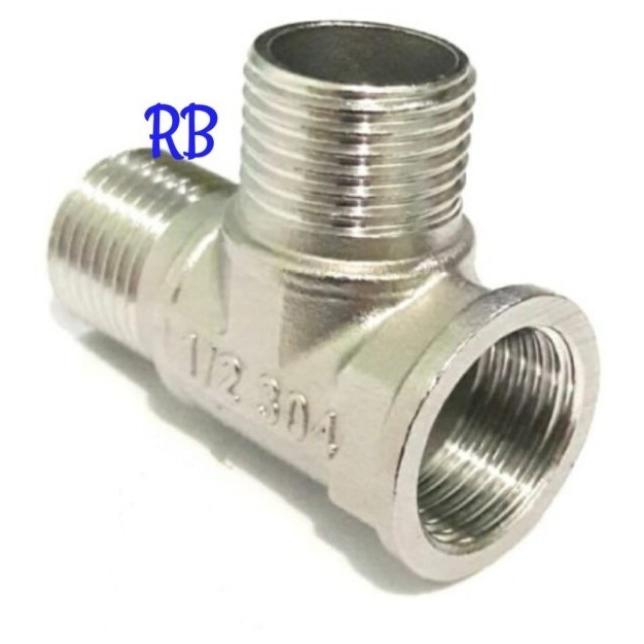 Gambar Tee Shower Stainless SUS 304 - T Shower Closet 1/2 inchi - T.SHOWER-LLD dari Rumah Barang 28 undefined Tokopedia