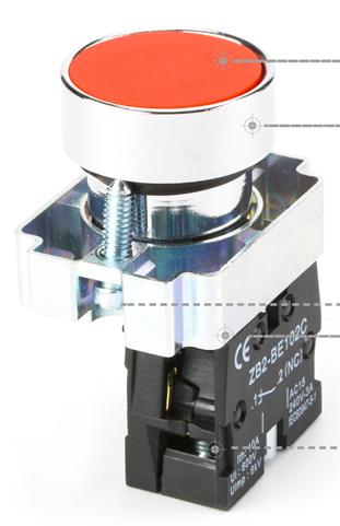 Gambar Push Button momentary (Tanpa LED) TIPE XB2 - Merah dari Toko Multi Proses Kontrol undefined Tokopedia