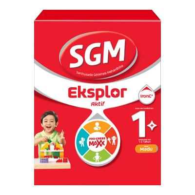 Gambar SGM Eksplor 1+ IronC Susu Pertumbuhan Madu 900 g dari Toserba Yassir undefined Tokopedia