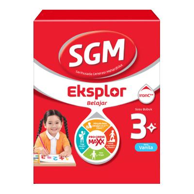 Gambar SGM Eksplor 3+ IronC Susu Bubuk Vanila 900 g dari Toserba Yassir undefined Tokopedia
