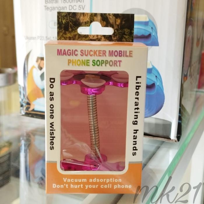 Gambar MAGIC SUCKER MOBILE PHONE SUPPORT HOLDER HP BENTUK BUNGA dari mk23acc undefined Tokopedia
