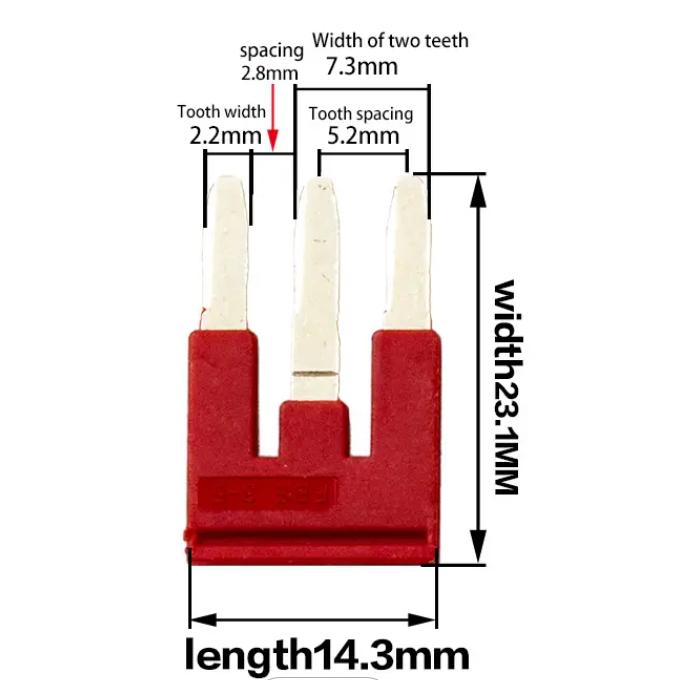 Jual Fixed Bridge Plug-in Bridge (Terminal Jumper) tipe FBS - 3 PIN ...