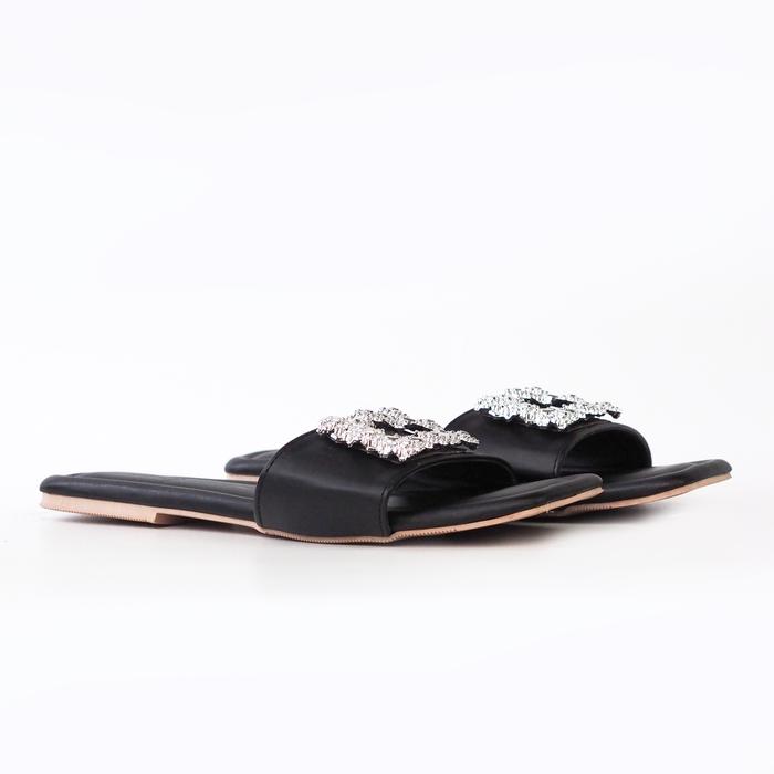 Gambar Polla Polly - WINTER - Sandal Wanita Model Korea - BLACK, 36 dari Polla Polly undefined Tokopedia