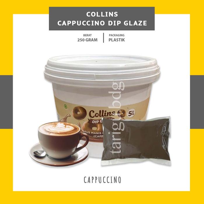 Gambar DIP GLAZE COLLINS 250GR - TOPPING DONAT GLAZE COLIN - TOPING PISANG - CL .CAPUCINO dari Tarigu Bandung undefined Tokopedia