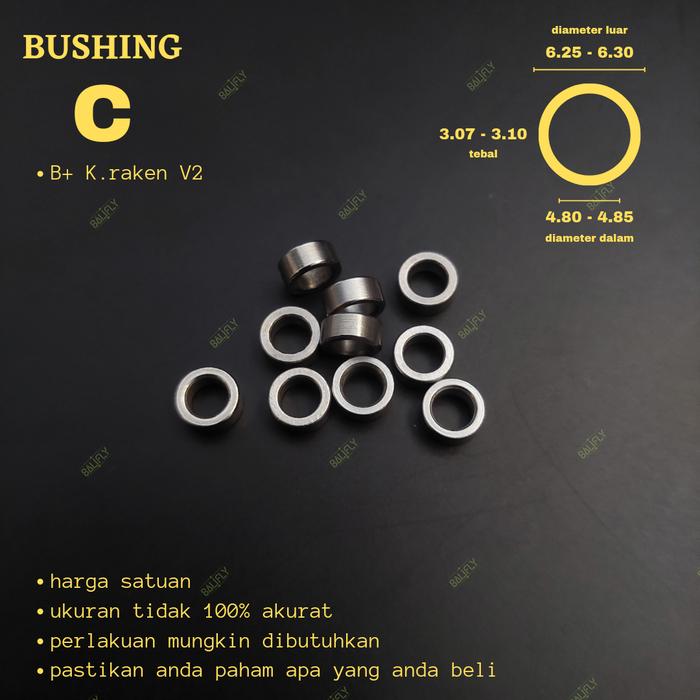 Gambar Balisong Butterfly Knife Bushing - C dari BaliFly undefined Tokopedia