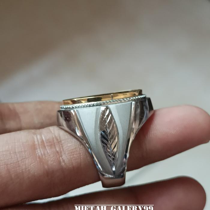 Gambar Ring emban cincin monel handmade 23x13 - Lis biasa, 6 dari Miftah Galery99 undefined Tokopedia