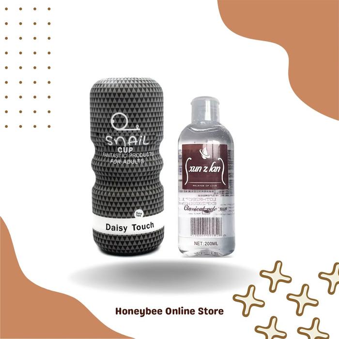 Gambar Snail Cup Black White Yellow - Kuning dari Honeybee online store undefined 5 Tokopedia