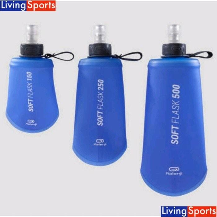 BOTOL LARI SOFT FLASK BOTOL MINUM RUNNING FLEXIBLE WATER BOTTLE 150 ml di  Newmerkurius Tokopedia