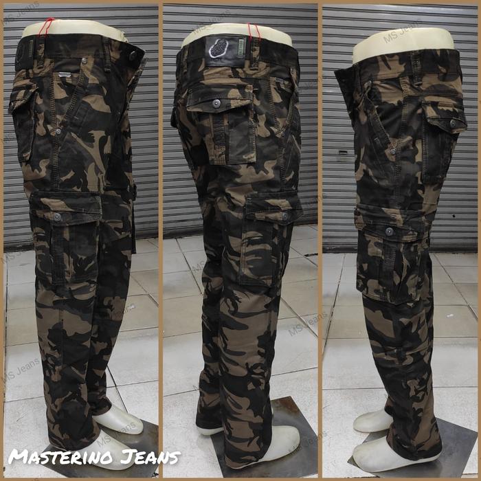Gambar BAWANG CHENG size 28-38 CELANA PANJANG LORENG CARGO IMPORT PRIA - loreng malaysia, 30 dari Masterino Jeans undefined 4 Tokopedia