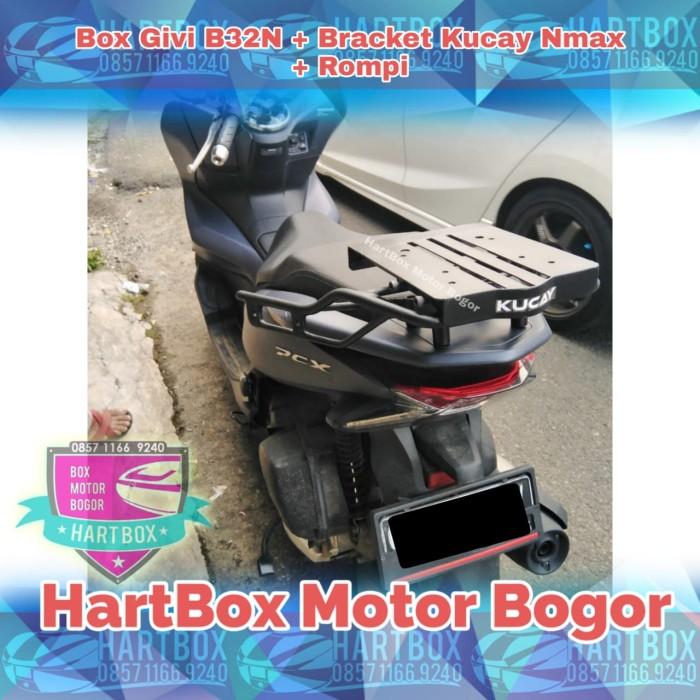Jual Bracket Kucay PCX 125 150 160 Sliding Tebal kuat Dudukan Box Motor ...