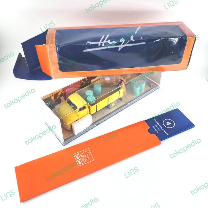 Gambar TINTIN FIGURINE - #4 LE CAMION JAUNE DE LA BASE - OBJECTIF LUNE dari LIQS 2 undefined Tokopedia