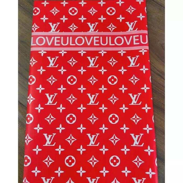 Gambar Kertas Cellophane Buket Bunga / Flower Wrapping - LV - merah dari Home Living & Decor undefined Tokopedia