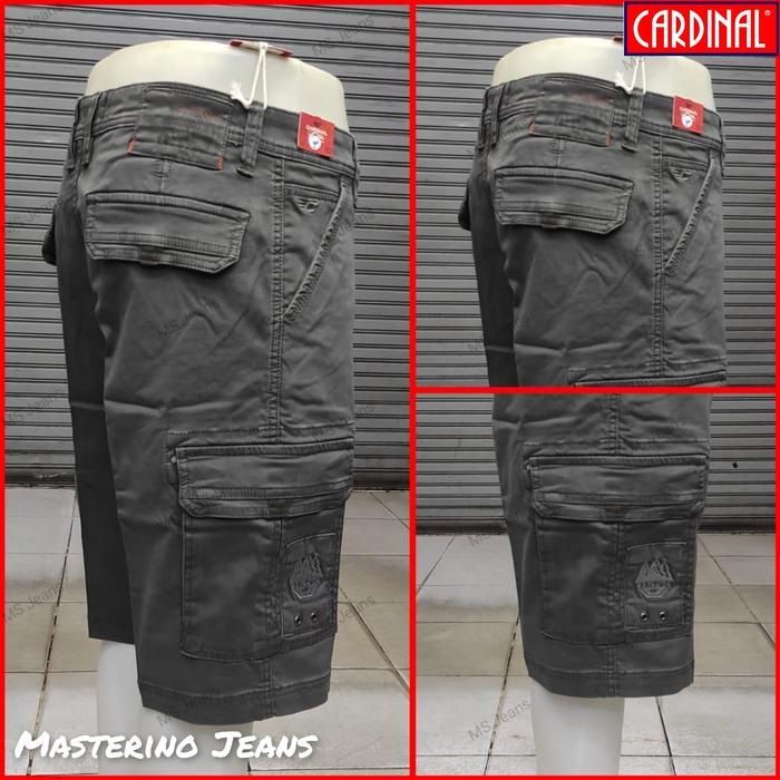 Gambar CARDINAL 100% ORIGINAL size 40-46 CELANA PENDEK CARGO PRIA BIG SIZE dari Masterino Jeans undefined Tokopedia