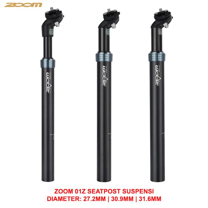 Gambar Zoom 01Z Seatpost Sepeda Suspensi Shock Absorber Breaker - 31.6mm dari vesantra undefined Tokopedia
