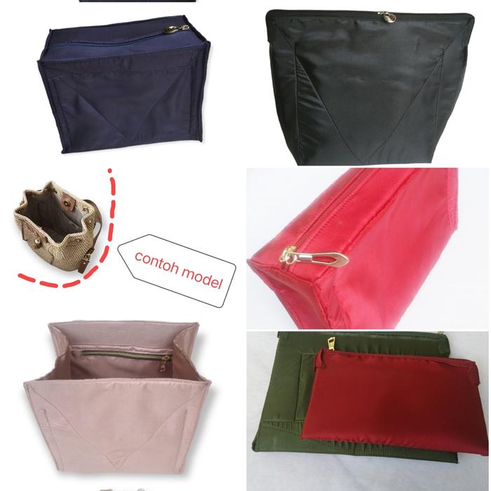 Gambar inner tas rajut instan custom ukuran dan model - M, kotak dari fashions dan handmade undefined Tokopedia