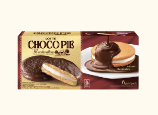 Gambar DELFI CHOCO PIE DARK COKLAT PIE 6S 180 GR - CHOCO PIE ORIGI dari W MART GROUP undefined Tokopedia