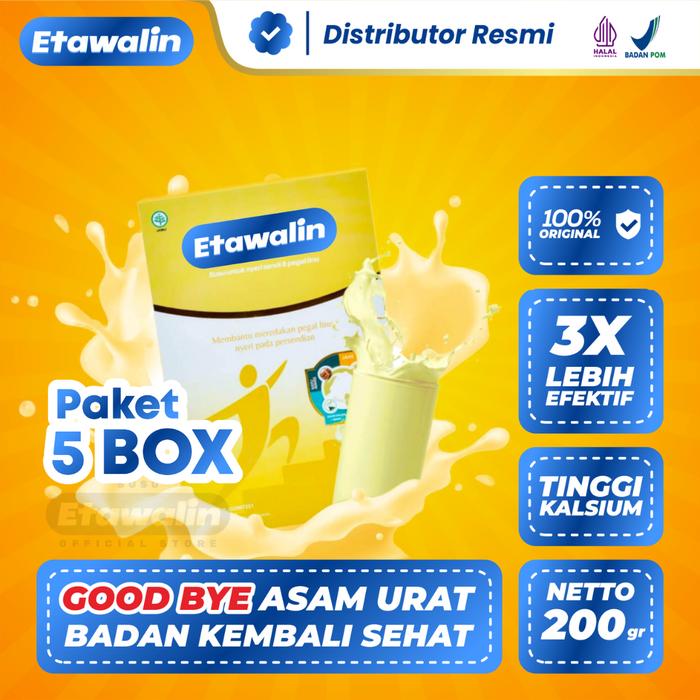 Gambar Etawalin Susu Nyeri Sendi Pegal Linu Tulang Keropos Rematik isi 5 BOX dari Susu Etawalin Official Store undefined Tokopedia