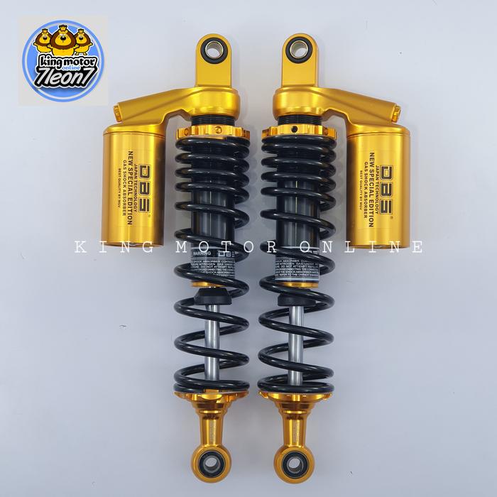 Gambar Shock DBS 8844 new edition GV SPORT 340 mm TIGER RX KING CB VERZA W175 - gold black dari DBS by MGV undefined Tokopedia