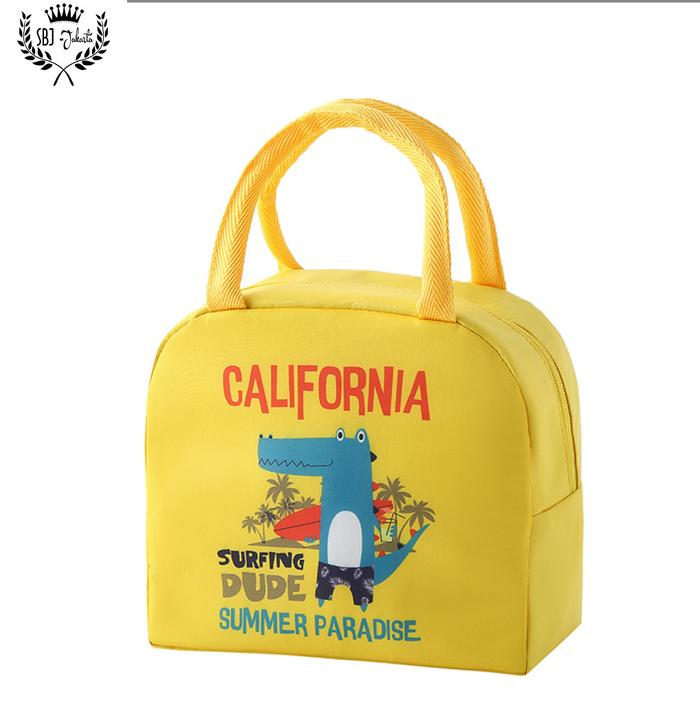Gambar Tas bekal insulated lunch bag california dude tas rantang thermal - CALIFORNIA DUDE dari Sbj-Jakarta undefined Tokopedia